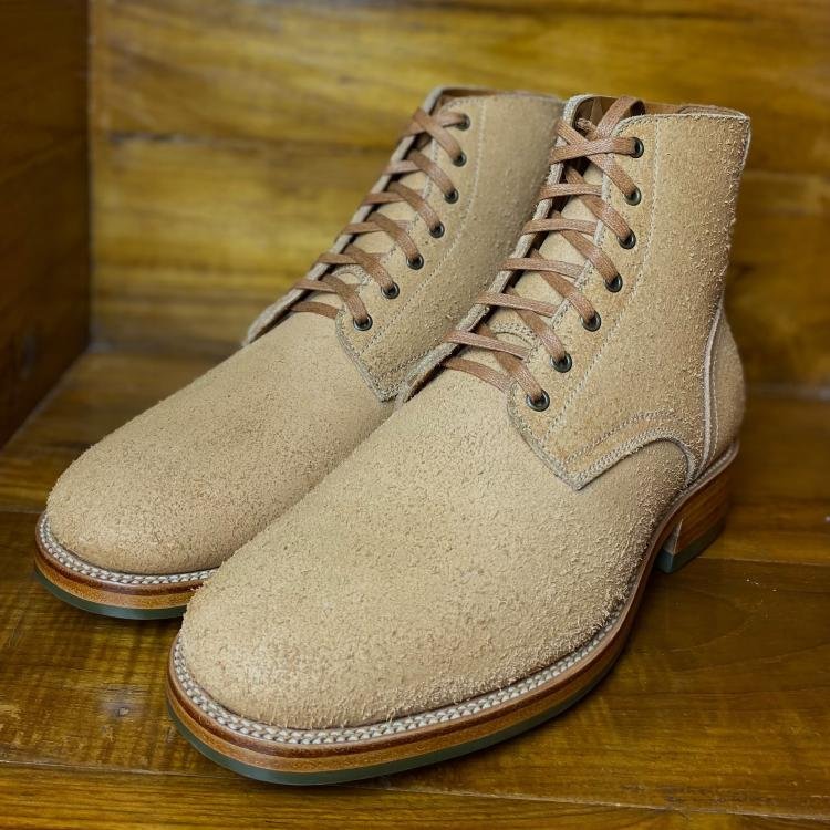 Fortis ɑnd Dɑinite Boondockers with Wickett & Crɑig Rough Out Nɑturɑl